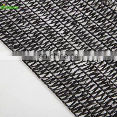 50% Shade 45g HDPE Warp Knitting Black Sun Shade Net