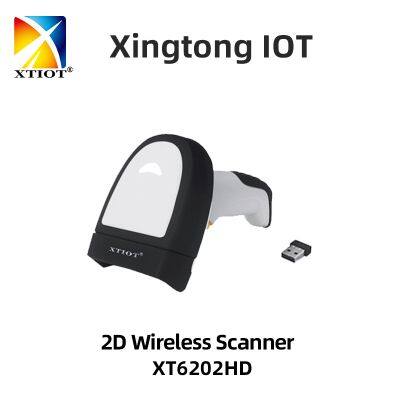 Wireless Cordless Mobile 2D Area Imager Healthcare Barcode Scanner 2D For Hospital Medical Barcode Reader