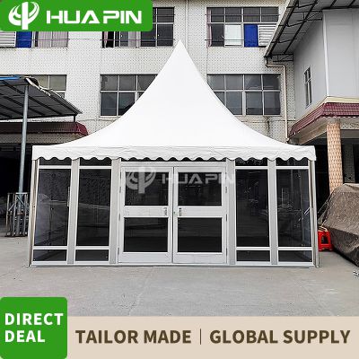 Glass Tent Pagoda 5x5m for Wedding Trade Show Events