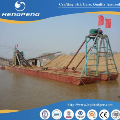 China Heavy-Duty 120m3/T Chain Bucket Iron Dredger for Efficient Iron Recovery