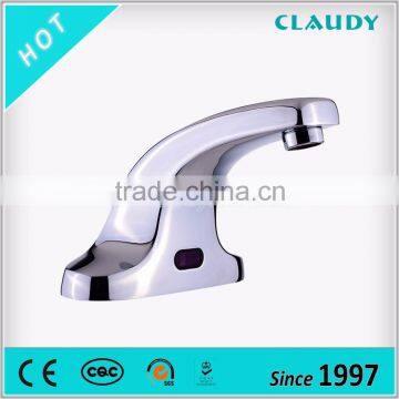 Polished Chrome Basin Infrared Automatic Faucet Sensors in America