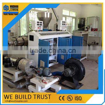 WUZHOU brand pvc granulating extruding machine