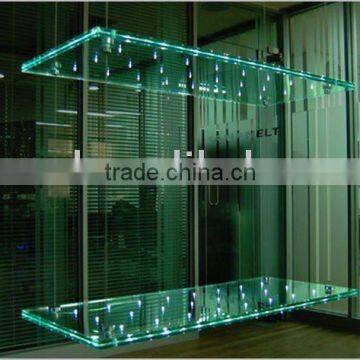 tempered laminated glass with led light