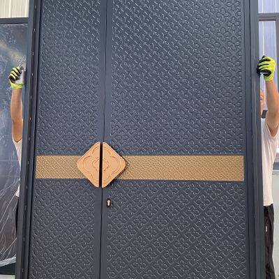 Aluminum Thermal Break Entry Door | High-End Armor Door | Secure & Energy Efficient | Customizable