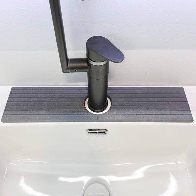 Custom Highly Absorbent Diatomite Stone Faucet Mat Manufacturer photo-5