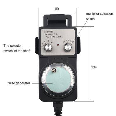 CNC Pulse Generator Trailer Handwheel 15-Pin Connector For CNC Router Machine Tool FAGOR GSK Siemens Mitsubishi FANUC System photo-5
