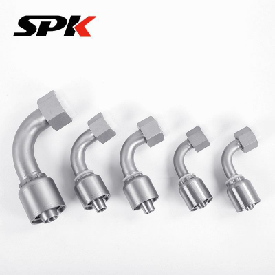 Parker One-Piece Hose Crimp Fittings, Metric Crimp-Type Three-Piece Hose Fittings, Rubber Hose Crimp Fittings photo-3