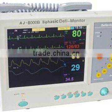 2016 Defibrillator with Monitor AJ-8000B (Biphasic Technology)