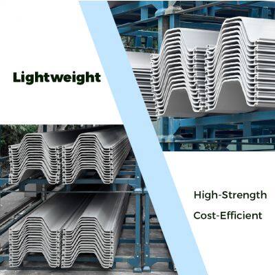 Eco Friendly Recyclable Plastic Sheet Pile Chemical Resistant for Environmental Projects