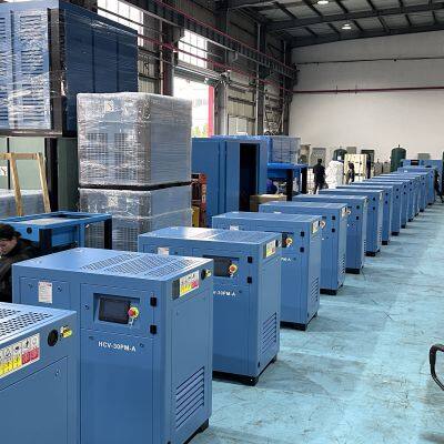 Printing Equipment is Equipped With an Air Compressor.BY-75APMPermanent Magnet Variable Frequency Air Compressor. photo-3