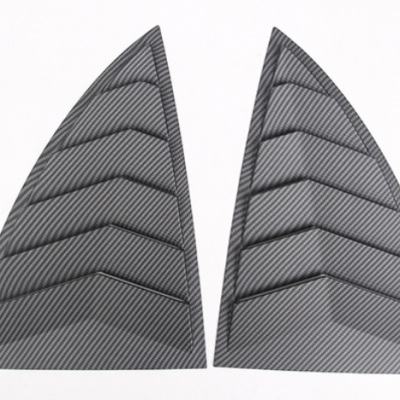 21-25 Tesla Model Y Rear Window Louvers - CNC-Machined Aluminum Frame