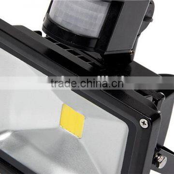 Hot new products for 2014 dimmable aluminum fixtures housing IR sensor led flood light 20w
