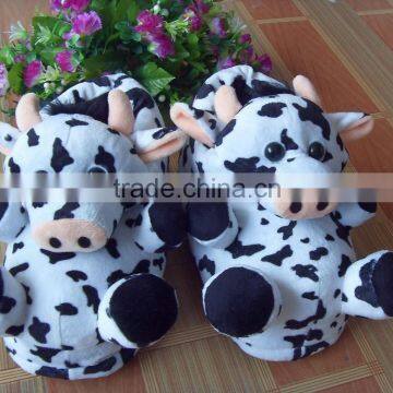 various type of plush animal slipper, high quality plush animal slipper