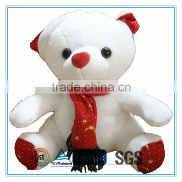 Wholesale white soft teddy bears