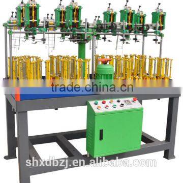 Flat elastic cord making machine, Shoelace braiding machine