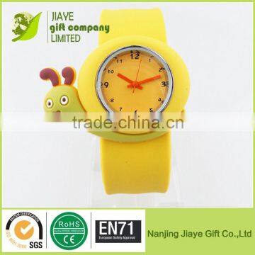 Snail Silicone Slap bracelet Watch 2015