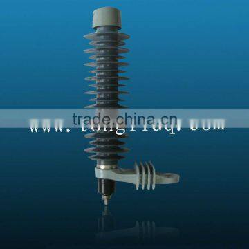 Zinc oxide lightning surge arrester