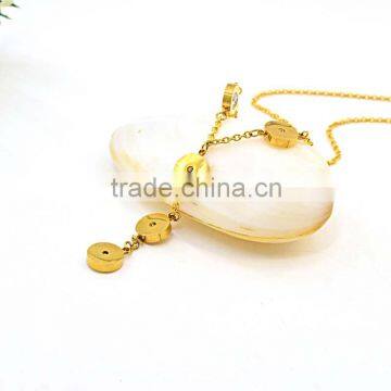 Fashion Jewelry 2016 Gift Models Of Gold Chains Tassle Necklace photo-2