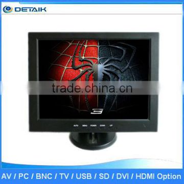 10.4" inch white & black tft lcd tv / television monitor