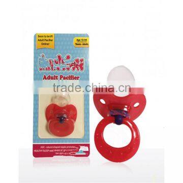 OEM adult pacifier silicone pacifier factory 2016