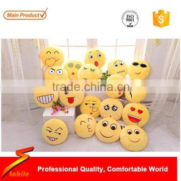 STABILE funny face pillow child emoji pillow