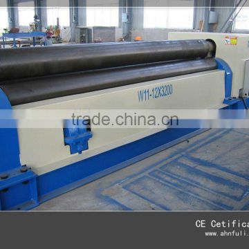 W11 three rollers rolling machine,mechanical rolling machine, mechanical roller bending machine