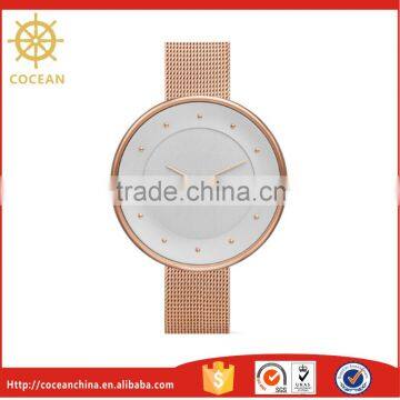 Hot Selling Stainless Steel Back Wrist Watch