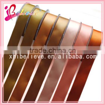 China products on alibaba wholesale solid color satin ribbon supplier in Yiwu