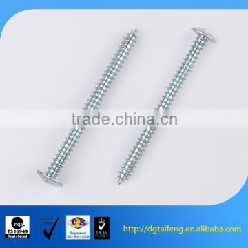 different colors carbon steel pan head self tapping screws