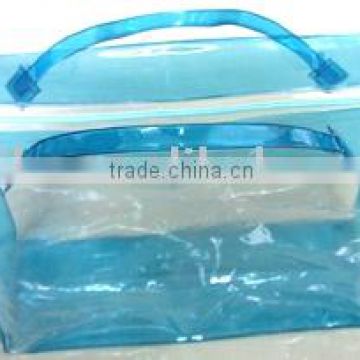 pp packaging bag/ blue tote bag