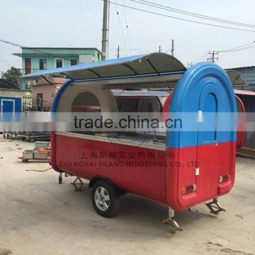 Red and Blue Mobile Food Trailer Food Truck Multi-functional Mobile Food Trucks Mobile Food Carts Can be Customized Food Trucks photo-5