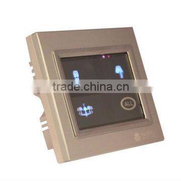 Zigbee 3-ways Touch Screen Lamp/Appliance Switch for home automation