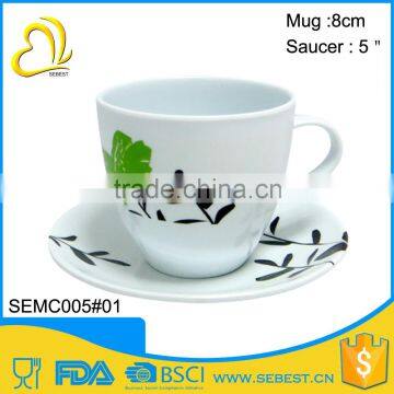 FDA certification wholesale custom logo melamine coffee mug