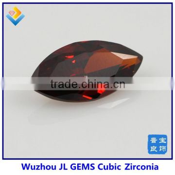 Synthetic Marquise Garnet Color CZ Diamond For Jewelry Decoration