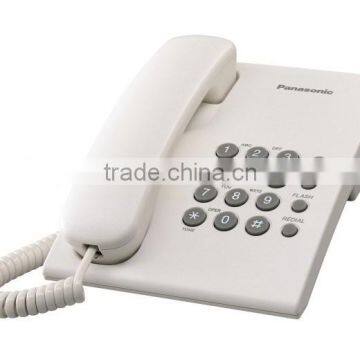 KX TS-500 with Redial , Wall- Mountable Corded Phone