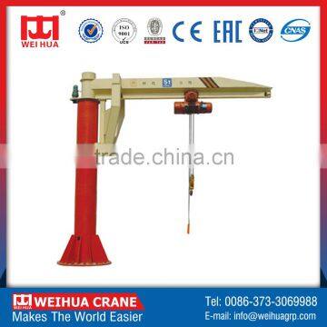 High-Duty 0.25~16ton swivel jib crane, floor mounted jib crane