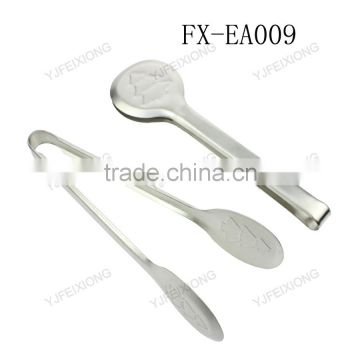 FX-EA009 new !!!popular Stainless steel tongs food grade tongs