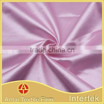 Stretchable glitter 95%ploy 5% spandex satin fabric