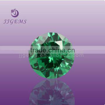 cz grade aaaaa green precious stone