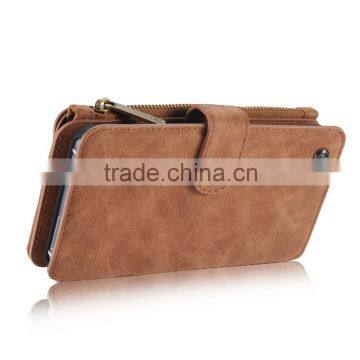 Caseme PU Leather Case With Zipper Wallet Bag for Samsung NOTE5 Multiple Card Slot Stand Flip Case for NOTE5 photo-2