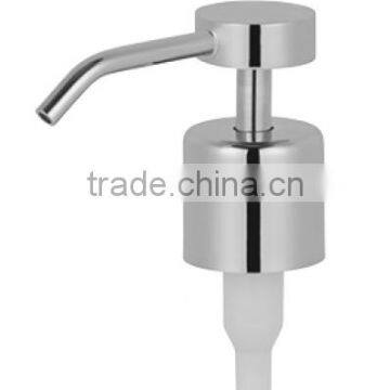 Brass Soap Dispenser Pump Top With Chrome Finishing (28/400)