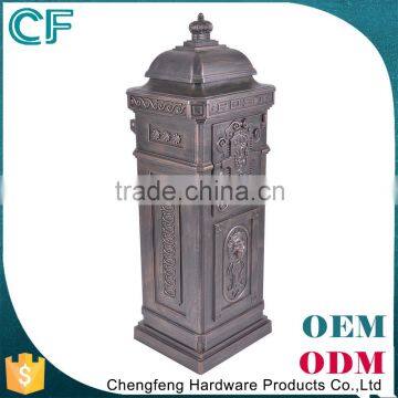 The Most Popular Style In Europe Crown Decorative 100% Raw Material Big Mailboxes From China