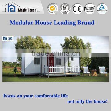 ISO Certificated Q235 Steel Rock wool Panel Modular House