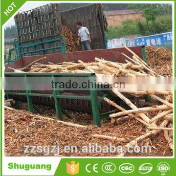 Reasonable price double roller wood debarker machine