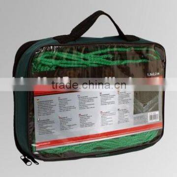 PP knotless net for truck and container cargo net