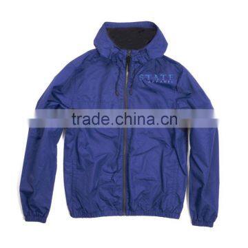 Good Quality Waterproof Windbreaker Jacket,fashionable Designed Waterproof Polyester Windbreaker Jacket photo-2