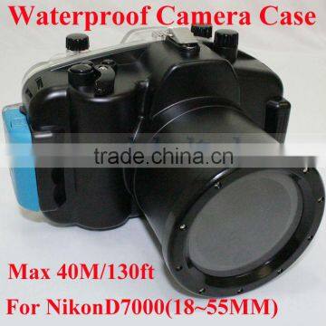 Diving Camera Case Underwater Waterproof Camera Housing Casing for Digital Camera work with Diving Flashlight