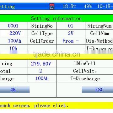 220V 50A Battery Testing/batttery Dischargr/battery Discharge Tester/battery Load Bank /UPS Battery Tester photo-5