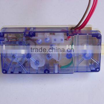15 minute washing machine timer with double shafts