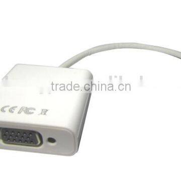 XInya new and origianl hot selling USB Type-C to VGA cable with gold plated plug 1M